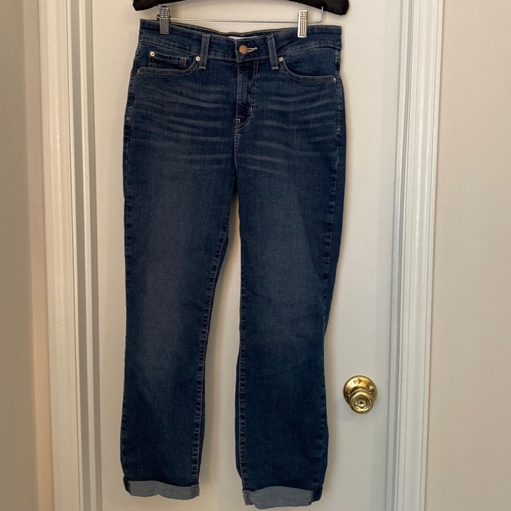 Signature by Levi Strauss Dark Blue Boyfriend Jeans EUC